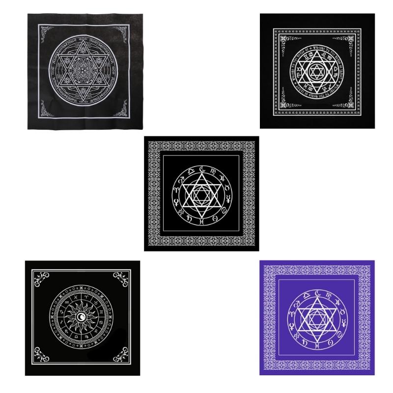 Non-woven Board Games Card Magicians Daily Pad Tarot Tablecloth Rune Divination Altar Tarot Patch Table Cover Cloth