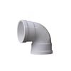 Wolf's Kiss PVC 90-Degree Drain Pipe Elbow Fitting