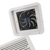 RV Kitchen Vent Fan RV Side Vent Fan 1 Way Strong Wind 3000rpm 24V Exhaust Fan for  Trailer Boat Yacht Kitchen Bathroom