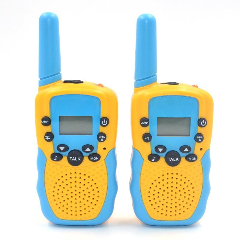 

Рации X11A для детей, дальность 3 км, для занятий в помещении и на открытом воздухе, STEM-игрушки, подарки на день рождения для мальчиков и девочек жёлтый/синий