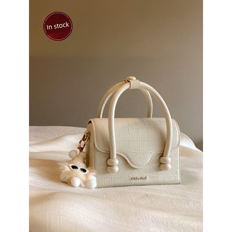 

Nanfeng Chio2nd Macaron Work Handbag Bags COCONUT MILK WHITE