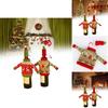 Knit Sweaters Christmas Wine Bottle Decor For Holiday Party Home Decor