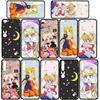 Cover for iPhone 16 15 Xiaomi Redmi Note 14 13 12 11 Pro Max X 8 9 16e Samsung Galaxy S25 S24 S23 Moto OPPO Huawei Girl Sailor Anime Moon Phone Case