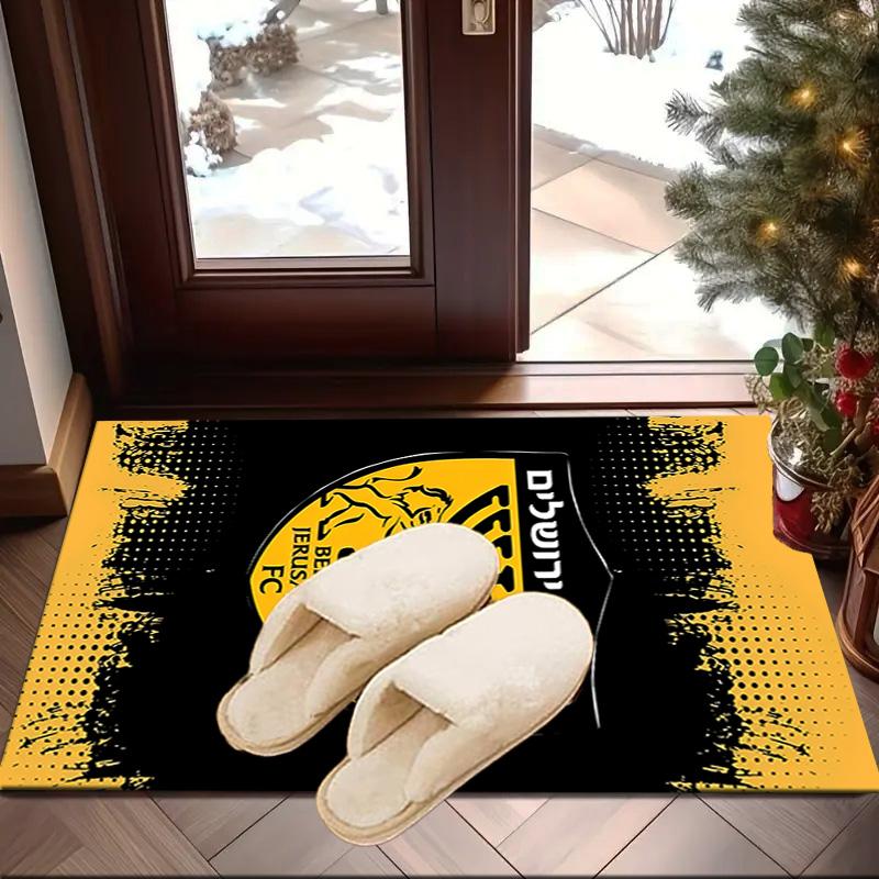 Beitar Football Club Printed Area Rug for Office, Chair Rug, Decorative Carpet Floor Mat, Large Size Fan gifts Christmas gifts
