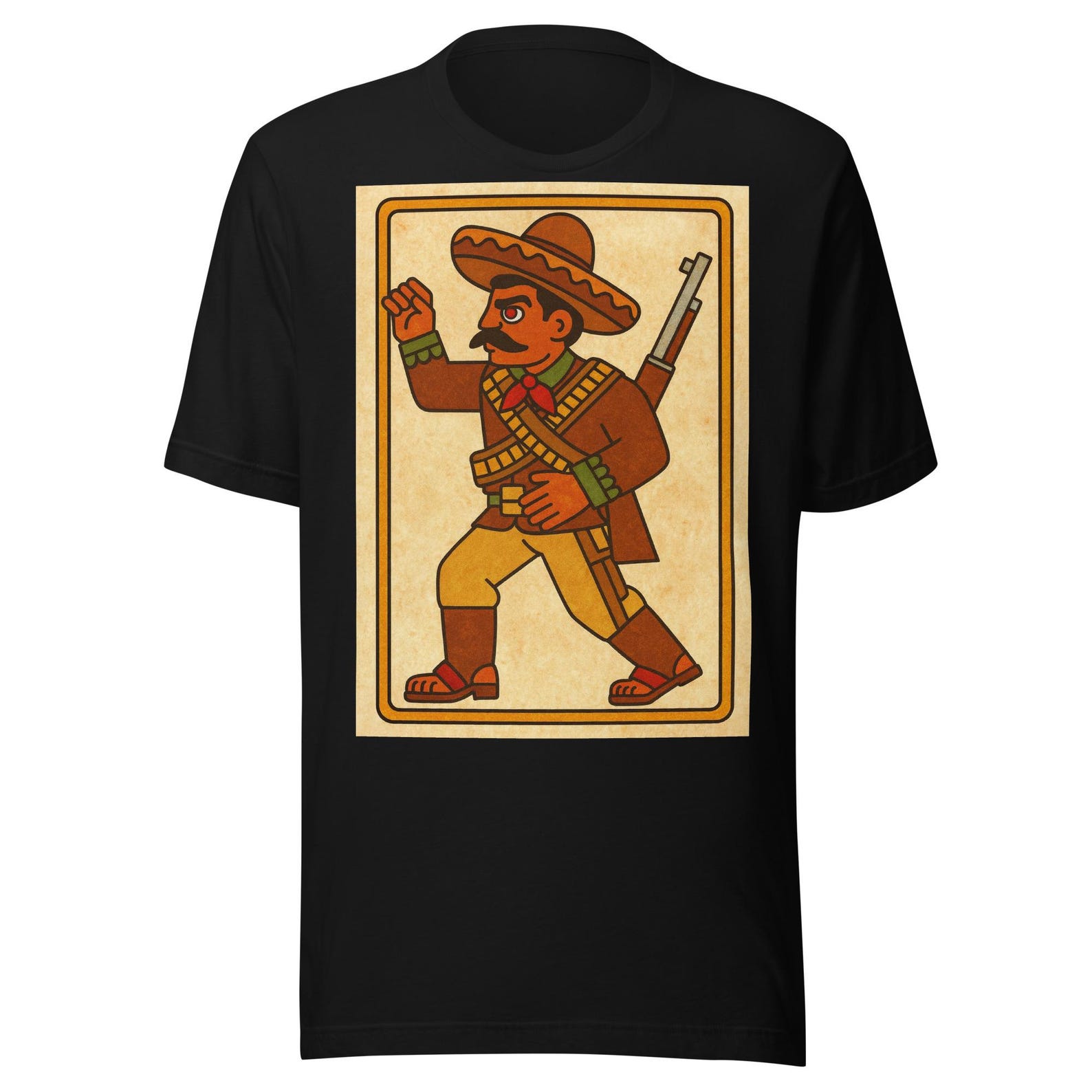 Emiliano Zapata Aztec Unisex t-shirt L