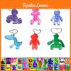 Chaveiro Roblox Amigos Arco-Íris Silicone de Alta Qualidade Pingente de Bolsa Boneca Para Crianças Presentes de Natal