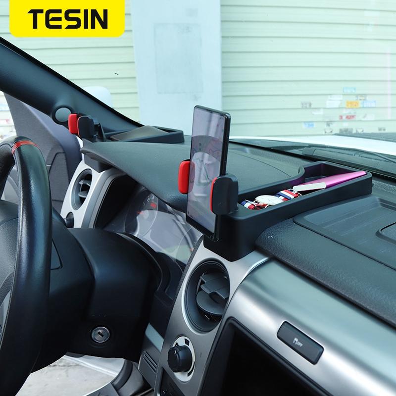 GPS Stand For Ford F150 Raptor 2009 2010 2011 2012 2013 2014 Car Dashboard Storage Box Mobile Phone Tablet Holder