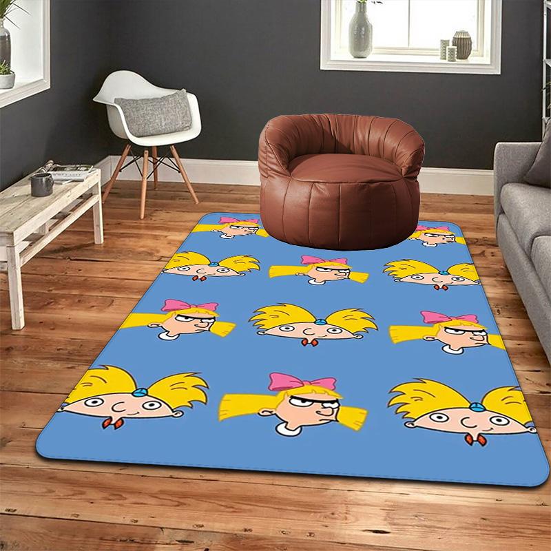 Hey Arnold Rug Floor Mat for Living Room or Bedroom Soft and Comfortable Carpet a Gift for Birthday and Holiday.MFF0918505