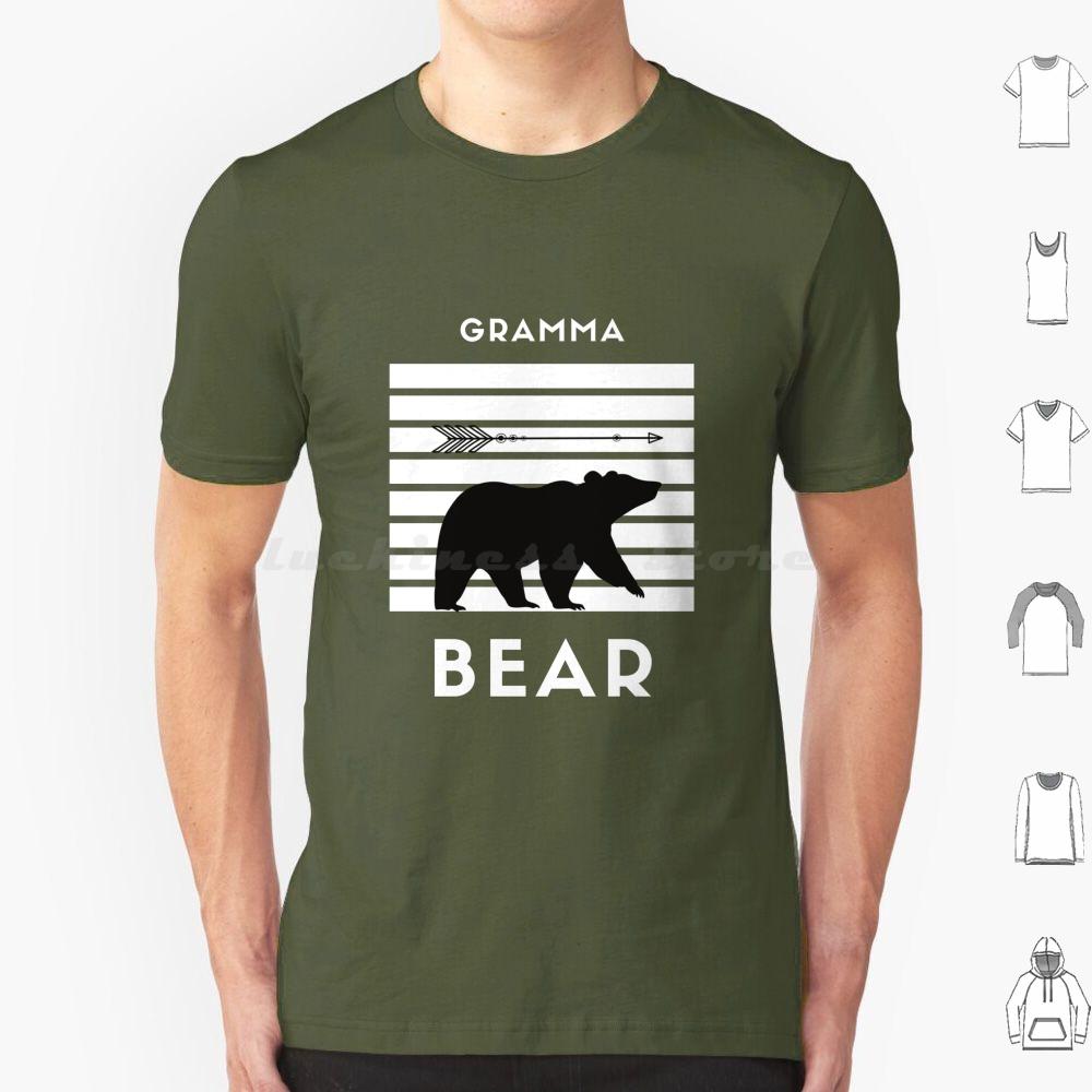 Womens Bear T Shirt Cute Funny Best Grand Mother Of Boys Girls Cool Mothers Day Tee T Shirt Cotton Men Women DIY Print Crazy