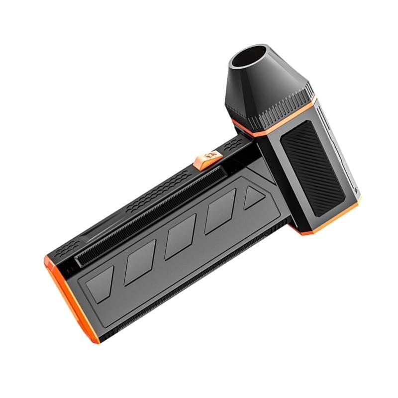 F31 Luftgebläse Leistungsstarker Jet-Ventilator 2500mAh Akku, 120000 U/min Motor Einstellbar zum Aufblasen, Reinigen und Trocknen