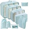 8-Piece Travel Clothing Storage Bag Set