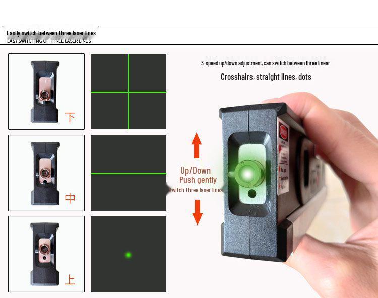 High Precision Infrared Cross Line Laser Leveling Tool