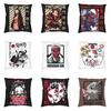 Demon Slayer Nezuko Tanjirou Cushion Cover Kimetsu No Yaiba Anime Throw Pillow Cases Decoration Salon Sofa Pillowcase Dakimakura