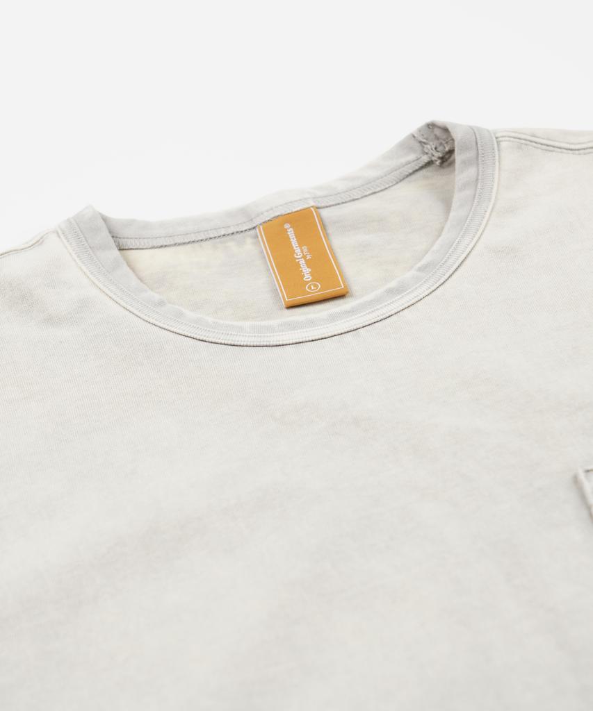 FRIZMWORKS Og Stone Washed Pocket Tee _ Light Gray
