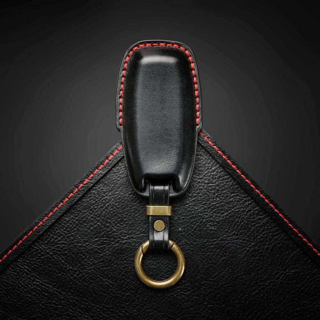 [smasol] New Serena C28 Lukes B4 Late X-Trail Key Cover Genuine Leather Nissan Sakura