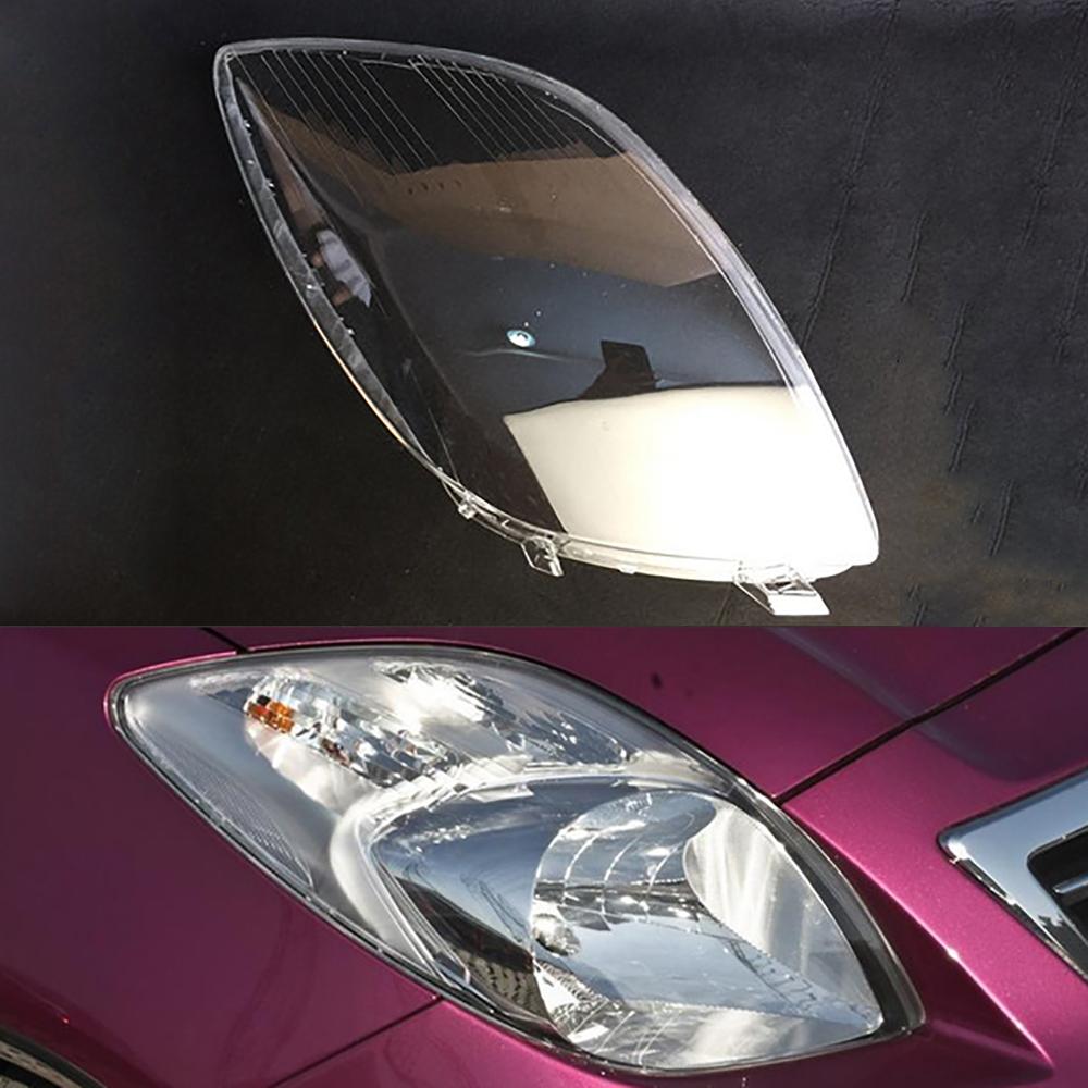 

Car Headlight Lens For Toyota Yaris 2008 2009 2010 2011 Car Headlamp Cover Replacement Auto Shell Passenger Sider