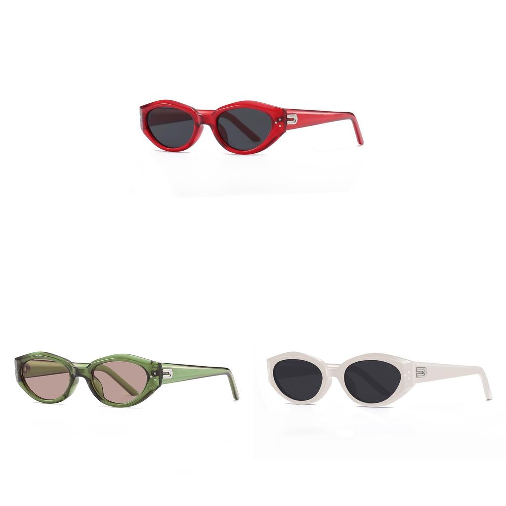 Vintage Cat Eye Sunglasses Women Uv400 Polarized Resin Frame For Outdoor Sun Protection