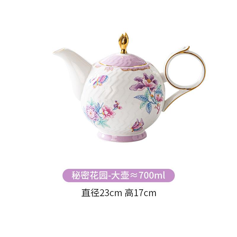 Coffee Cup And Saucer Set, High-End Afternoon Tea, Warm Flower Tea Cup Matching, Simple And Small Fresh Coffee Cup