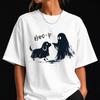 Funny Boo-P Ghost Dog Shirt, Cute Halloween Puppy Tee, Spooky Dog Lover Gift, Vintage Pet Ghost Graphic T-Shirt