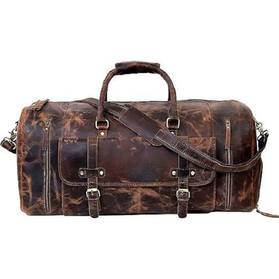 Leder-Seesäcke für Herren, Reisetaschen, Sport-Seesäcke, Sport-Seesäcke, Übernachtungstaschen, Wochenend-Reisetaschen für die Kabine, Handgepäck-Seesäcke und Wochenenden