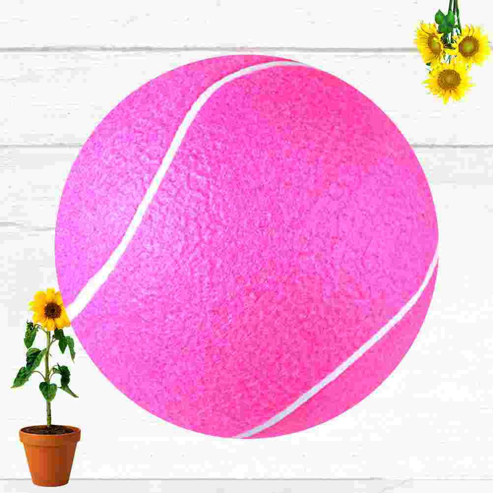 

1 шт. розовые теннисные мячи теннисный мяч розовый взаимодействие родителей и детей реквизит детские игрушки для спорта дома