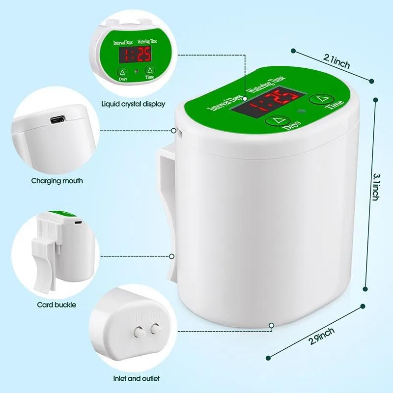 Solar Watering Drip Irrigation Kit System Auto Self Watering Device with Timer for Flower Plants House Potted Water Dispenser