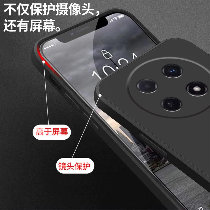 Applicable To Huawei Enjoy 11pro Mobile Phone Case Protective Case, Liquid Soft Silicone All-inclusive Anti-drop Male and Female Shell.