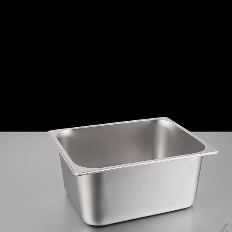 NHZHIW 304 Stainless Steel Food Pan with Lid