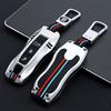 Zinc Alloy Car Smart Key Case Cover Shell Fob for Porsche New Cayenne Panamera 911 992 Taycan Car Protect Interior Accessories