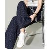 Women's Polka Dot Wide-Leg Casual Pants