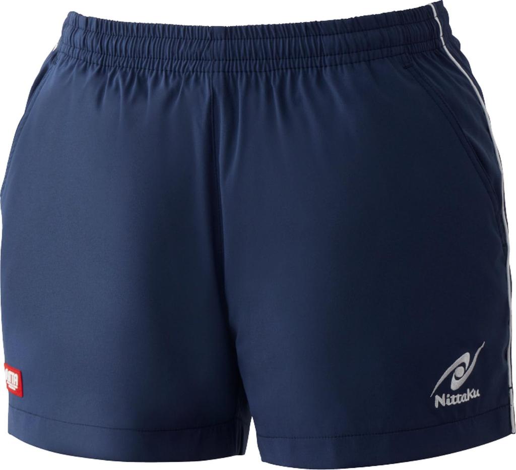 Nittaku Table Tennis Game Shorts Winkle Shorts 2 Table Tennis Navy M NW2519 J.T.T.A (Japan Association) Approved, Unisex, Sweat-wicking, Quick-drying,
