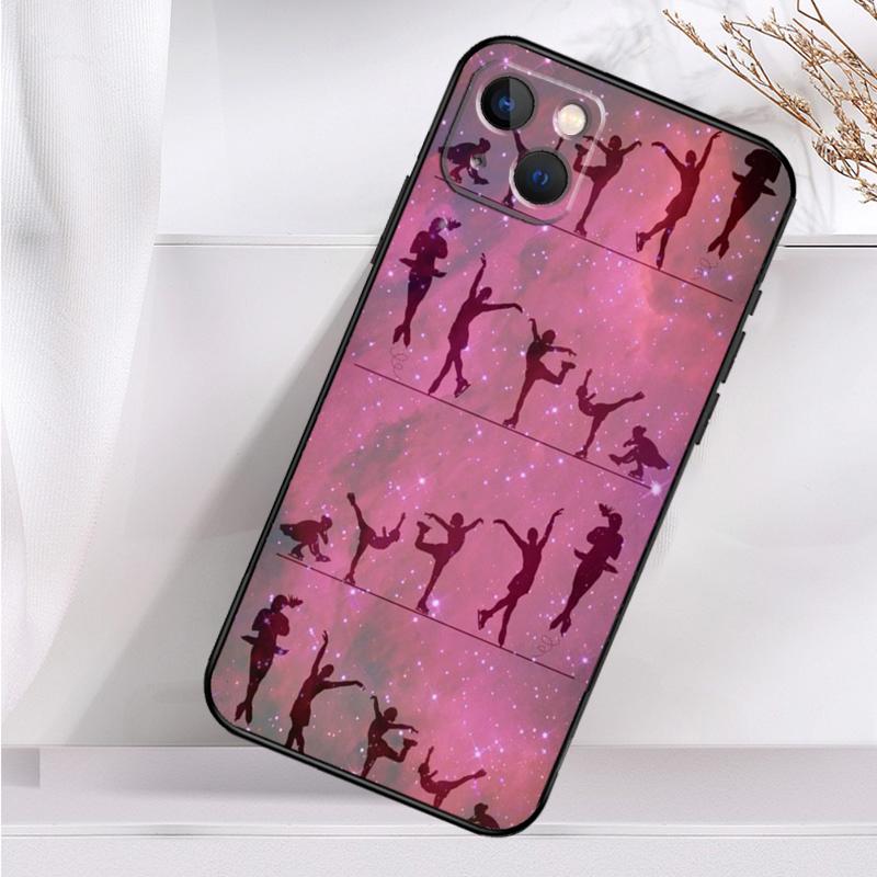 Figure Skating Dance Sport Shockproof Case For iPhone 17 15 16 Pro Max 11 14 Plus 12 13 Mini 16e 17 Air Phone Cover