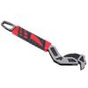 Self Adjusting Pipe Wrench 8in Dual Heads Multifunctional Self Locking Steel Plumbing Tool