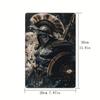 Spartan Warrior Metal Wall Art Vintage Decor 20x30cm