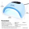 UV LED Nail Lamp Professional Gel Polishing Nail Light 24 LED Nail Art Quick Dryer for Nail Gel Curing Nail Salon Tool