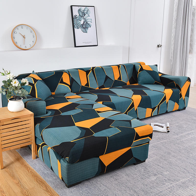 Stretch Sofa Cover Floral Printed 1/2/3/4 Seater Sofa Covers for Living Room Armchair L Shaped Corner Sofa Cover Couch Cover 1pc