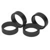 4 Pcs Aluminium Alloy   Headset Pad Bike Handlebar Stem Spacers 28.6x10mmCelsius1.13x0.39in for Mountain Bike Road Bike