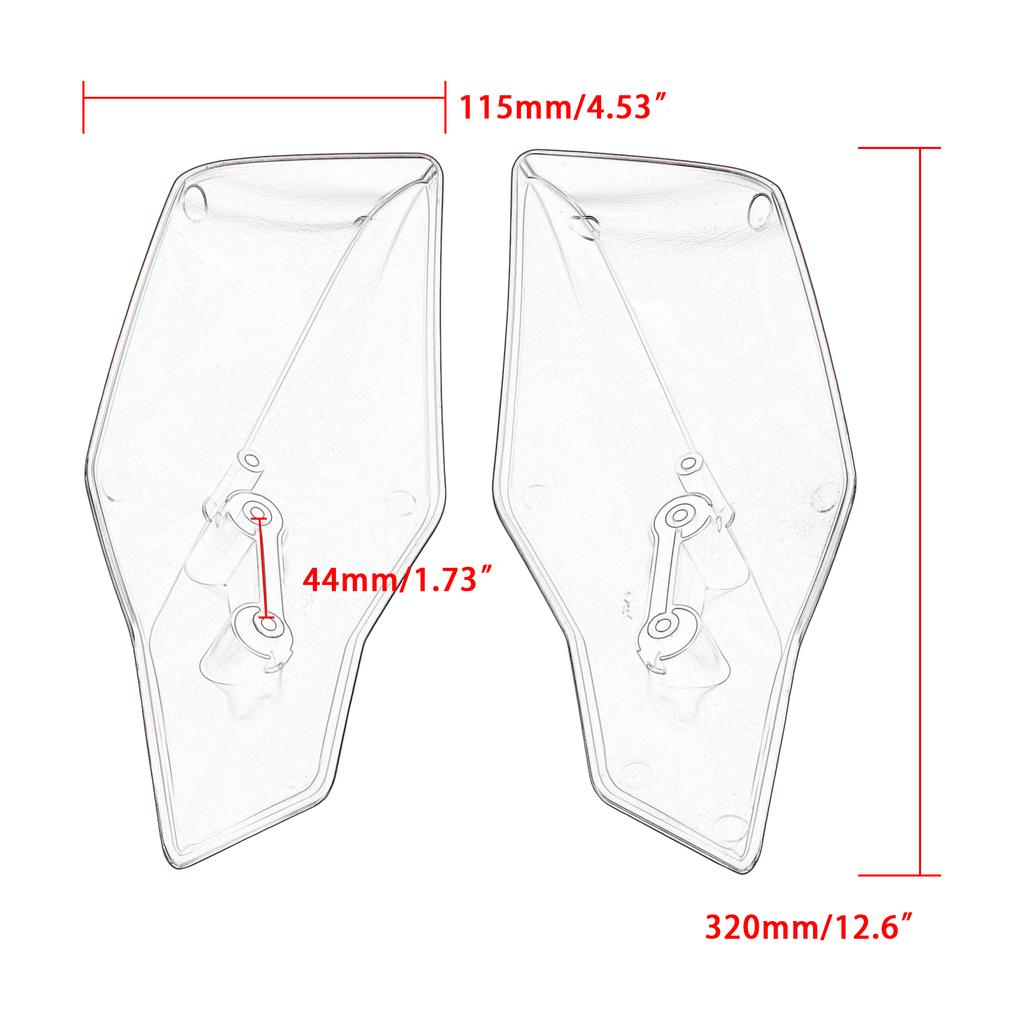 2025 For KTM Motocross HandGuard SXF XCF FC TE ECF 50 - 530 cc Dirt Bike Handlebar Hand Guards Protector Motorcycle Accessories