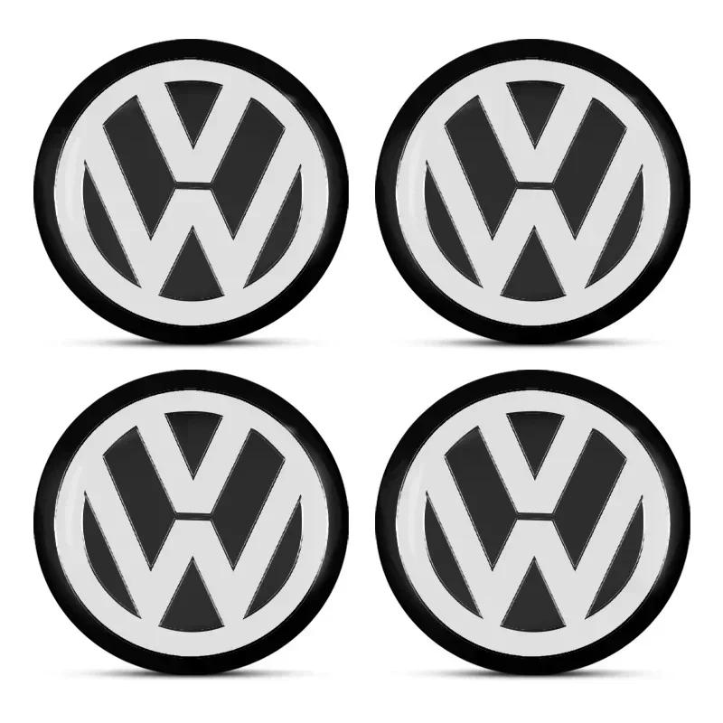 

Новый Хит 2025 Новый B5 VW Для Volkswagen 4шт Черный/Синий Значок Автомобиля Наклейки На Центральные Колпачки Колес Аксессуары Для Volkswagen Lavida коричневый