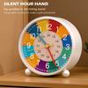 Portable Metal Alarm Clock Colorful Dual Bell Children Learning Clock Wake Up Clock Living Room