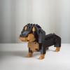 Knew Built Super Mini Dachshund Dog Building Block Toy Kit Corgi Poodle Entry-Level Learning Interactive Playtime Pet Cat Bricks