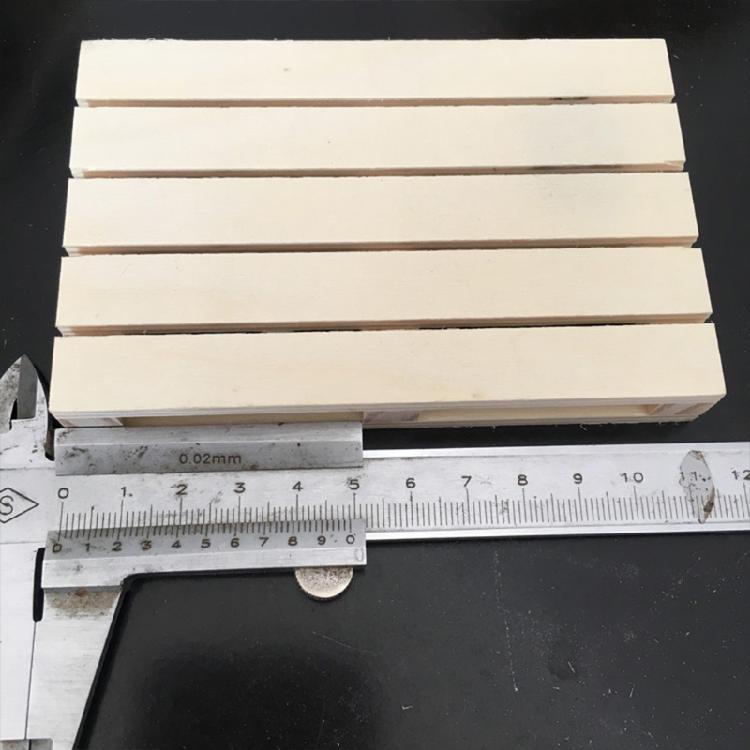 Premium Wood Beverage Coaster Natural Wooden Pallet Coasters for Bars Restaurant