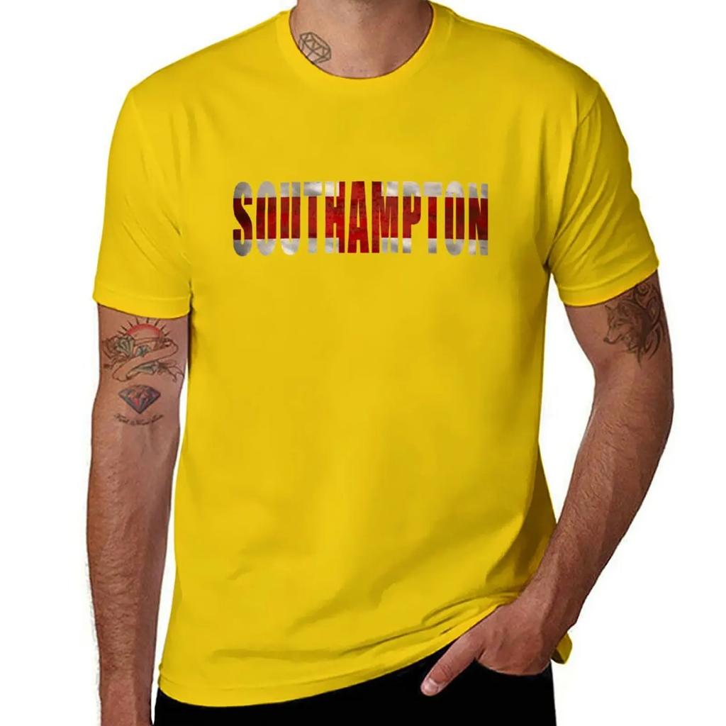 Southampton City Fc England Great Britain Tshirt Plus Size Tops Summer Top S T Shirts Top Quality