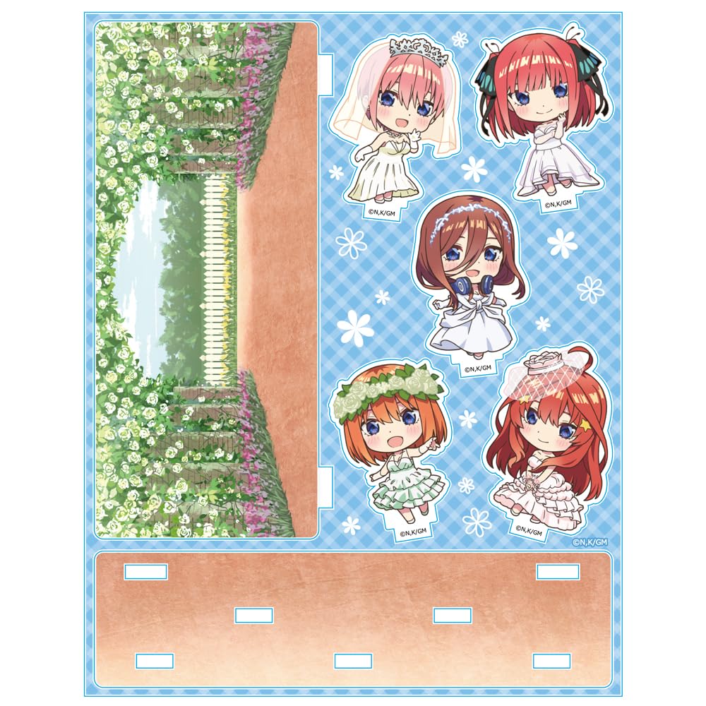 Quintessential Acrylic Diorama F Wedding "The Quintuplets" [Deformed ver.]