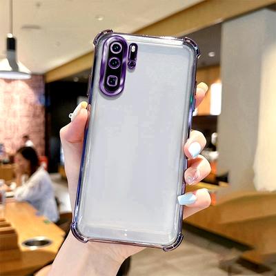 Airbag Shookproof Lens Case For Honor 20S 20 Lite 50 SE Magic 4 5 6 7 Pro Huawei P Smart P60 P30 P40 P50 Plating Silicone Cover