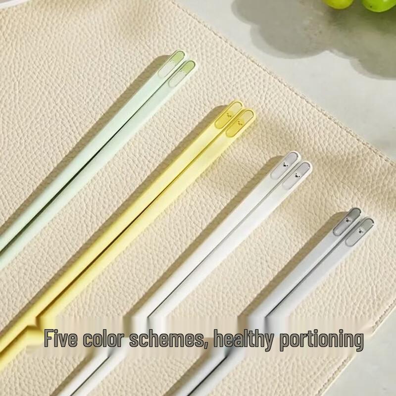 Wutuo Macaron Cartoon Alloy Chopsticks Set