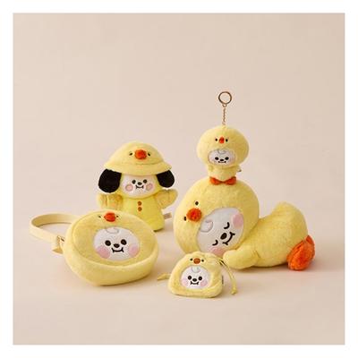 CHIMMY BABY FLUFFY Ležící panenka/ Přívěšek na klíče/ Kostýmová skříň Bucket Klobouk Set/ String Mini Bag Charm Pouch/ Face Doll Crossbody Bag (5 Možnosti)
