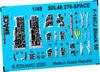 eduard Space Series Fighting Falcon Block 50 Interior 3D Decal Etched Parts Set Plastic Model Decals EDU3DL48276 1/48 F-16CJ & (for Tamiya) (Aircraft)