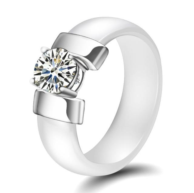 

Красивые милые простые ювелирные изделия синее огненное керамическое кольцо шампанского цвета с кристаллами от австрийских женщин подарки 9