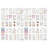 Team Maker Tattoo Stickers Cute Tattoos 30 Types + 30 Types Real Tattoos Q Type 2 Pcs